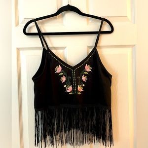 Fringe top